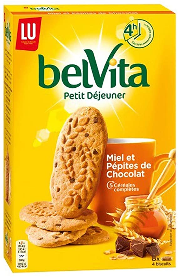  Lu Belvita Petit Dejeuner Miel Pepite Choc